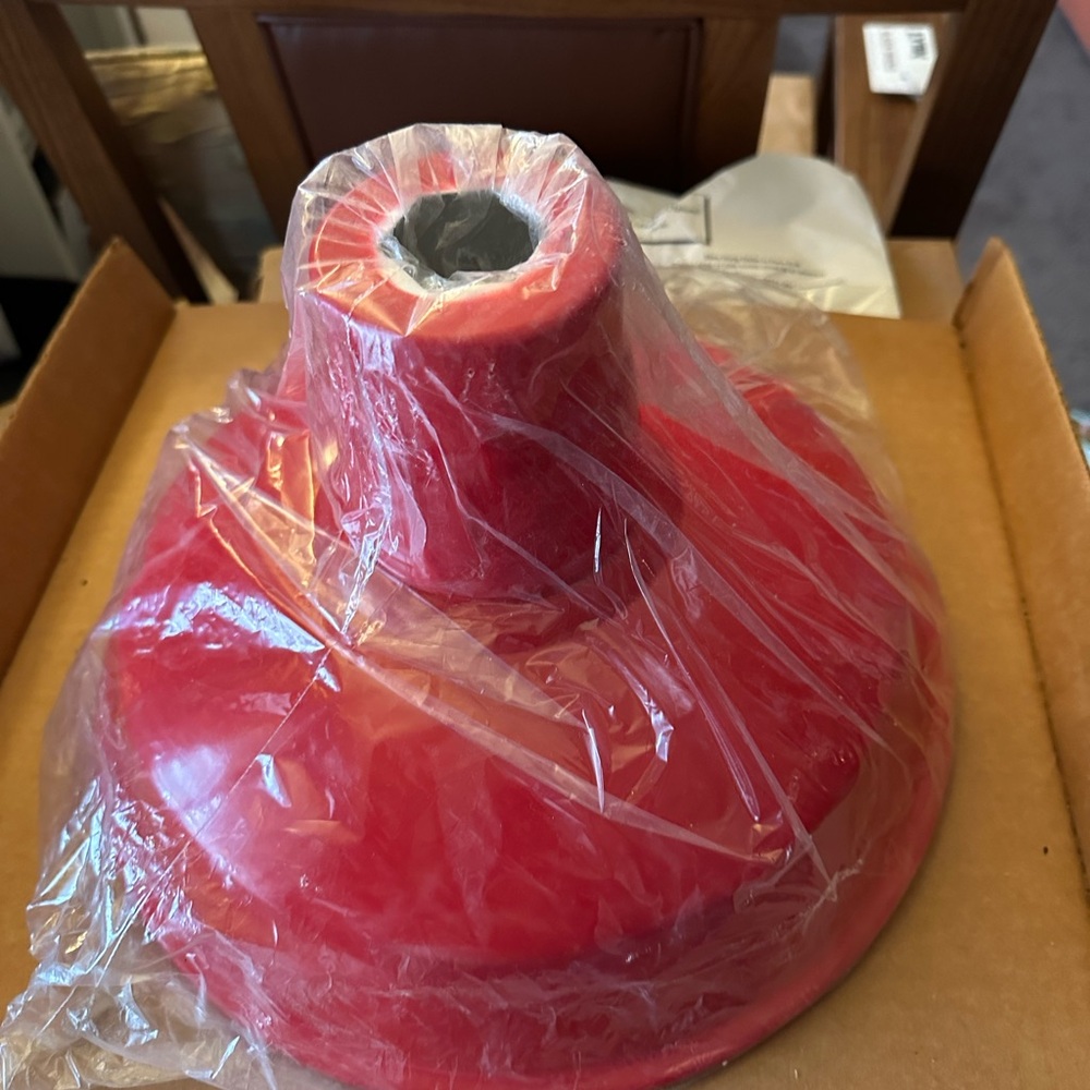 LSI Industries Abolite Standard Bowl 12 inch in Glossy Red Light Fixture